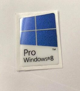 # new goods * unused #10 pieces set [Windows8 Pro] emblem seal [16*23.] free shipping * pursuit service attaching *P160