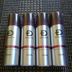 送料込未開封■育毛トニックスカルプD 薬用スカルプジェット男性用180mL4本セット