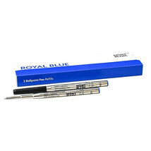 替え芯 ボールペン替芯 リフィル Fサイズ 2本入り ロイヤルブルー モンブラン 正規輸入品124492/3796ｘ１箱_画像2