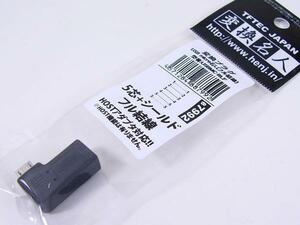 同梱可能 USB microUSB 変換プラグ 右L型(フル結線)USBMC-RLF 変換名人/4571284887992