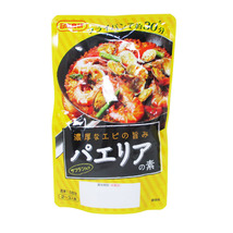 送料無料メール便 パエリアの素 濃厚なエビの旨み 120g 日本食研 8723ｘ５袋/卸_画像1