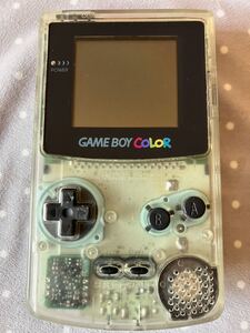 ★動作良好 ゲームボーイカラー本体 クリアカラー 送料無料★