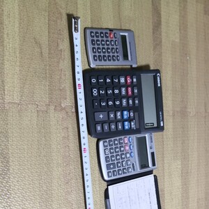 キャノン電卓 三種類