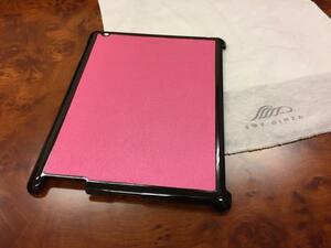 ★1円スタート★iPad 第2世代 第3世代 第4世代 ケース 背面 カバー タブレットケース ハードカバー 保護ケースカバー 薄型 ピンク