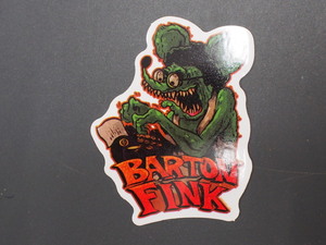 ホッドロッド ローブロー・アート エド ロス ビッグダディ Ed Big Daddy Roth ラットフィンク RAT FINK ステッカー シール 管理No.16845