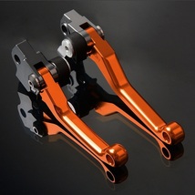 ブレーキレバー KTM 144SX クラッチレバー '05-'18 角度調整 可倒式 シルバー FREAXLL_画像6