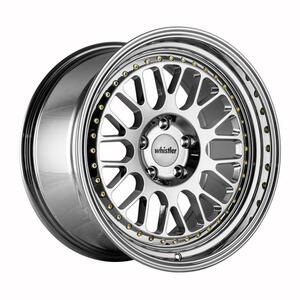 アルミホイール シーマ フーガ 4本セット 19インチ 9.5J PCD5×114.3 SK1 CHR Whistler