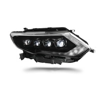 ヘッドライト T32 エクストレイル LED 後期型 シーケンシャルウィンカー クリア 日産 AOKEDING_画像6