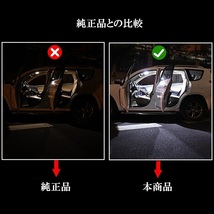 ルームランプセット CX-3 LED 1台分セット '15-'18 超高輝度LED 簡単取付 取付工具付 マツダ Zoomsee_画像6