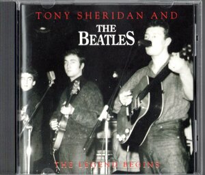 CD【TONY SHERIDAN AND THE BEATLES (THE LEGEND BEGINS)】Beatles ビートルズ