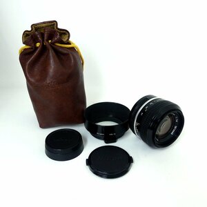 Nikon ニコン NIKKOR 50mm F1.4 レンズ + レンズフード HS-5 カメラレンズ USED /2205C