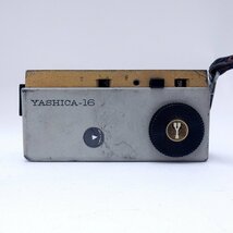ヤシカ YASHICA-16 ポケットカメラ コンパクトカメラ 小型フィルムカメラ レトロ 現状品 USED /2205B_画像5
