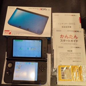 3DS LL ブルー ブラック 任天堂 Nintendo Nintendo 3DS 任天堂3DS ニンテンドー3DS LL