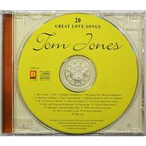 Tom Jones / 20 Great Love Songs ◇ トム・ジョーンズ / 20 グレイト・ラヴ・ソングス ◇_画像3