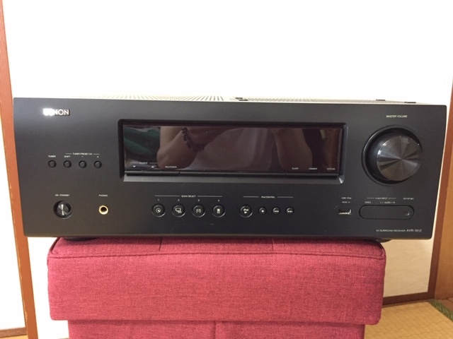 高い素材】 Denon AVサラウンドレシーバー 5.1ch ブラック AVR-1612-K