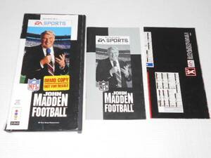 3DO*JOHN MADDEN FOOTBALL overseas edition ( domestic body operation possibility )* box attaching * instructions attaching * soft attaching 