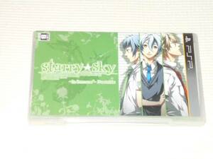 PSP★starry sky in Summer Portable★箱付・説明書付・ソフト付