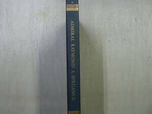 洋書 軍艦 ADMIRAL RAYMOND A.Spruance USN/アメリカ 海軍 1966年