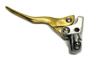 WANNABE-CHOPPERS made clutch lever 7/8 -inch brass brass × aluminium KUSTOM TECH Grimeca Performance Machine Brembo Bonneville Tiger 