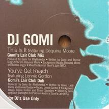 12' DJ Gomi-You've got to reach/Lonnie Gordon_画像2