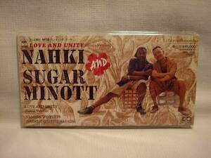 NAHKI　AND　SUGAR　MINOTT　8cmCDS　LOVE　AND　UNITY/NAMIDA　WO　FUITE　新品