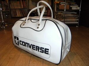  Showa Retro * сделано в Японии *80 годы *CONVERSE Converse сумка "Boston bag" эмаль задний *