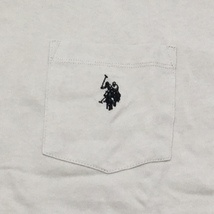 【送料無料】【新品】US.POLO.ASSN メンズ長袖Tシャツ （コットン100％ ゆったりタイプ）　 M 　BE★11214_画像3