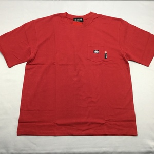 【送料無料】【新品】ecko unltd. メンズ半袖Ｔシャツ（コットン100％）　　M 　 レッド★ECM2112