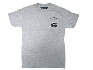 新品☆即決 ANTIHERO アンタイヒーロー TRY CONCRETE ポケットTシャツ ヘザー SIZE:M.アンチヒーロー スラッシャー スピットファイヤー