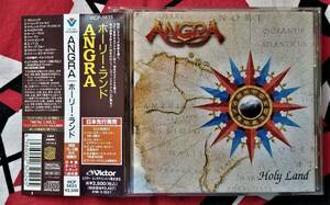 ANGRA（アングラ）/ホーリーランド　帯付き・ステッカー付・欠品なし「美品」