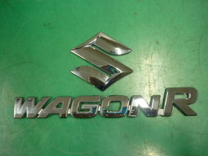 L382◆ワゴンR◆MH21S◆エンブレム 『S』『WAGONR』◆H17年