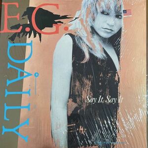 LP■12/エレクトロニック/E.G. Daily/Say It, Say It (Extended Version/シュリンク付/SP 12175