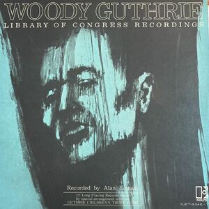 2LP■FOLK/Woody Guthrie /Library Of Congress Recordings/SJET 9346 7/ブルース/ウディ・ガスリー/Country Blues