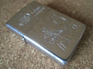 ZIPPO 『LUCKY STRIKE Be HappyーGO LUCKY！ ラッキーストライク ギターデザイン 音楽』1992年7月製造 オイルライター ジッポー 廃版激レア