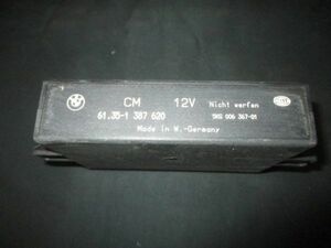 ■BMW E36 318 チェックコントロール モジュール 中古 61351387620 部品取あり CCM CM コンフォートリレー コントロールユニット ■