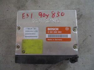 ■BMW E31 850 エンジンコンピューター 中古 0261200352 1736635 部品取あり コントロールユニット モジュール ECU ECM ■