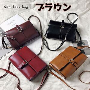 バッグ ショルダーバッグ レディース ショルダー レディースバッグ マグネットボタン式 シンプル 肩掛けバッグ クラッチ かばん