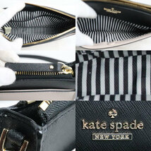 ケイトスペード KATE SPADE ショルダーバッグ ライトピンク/ブラック レザー PXRU750　ショルダーバッグ/中古_画像3