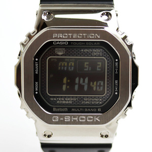 MT3729 CASIO カシオ G-SHOCK 電波ソーラー G-SHOCK メタル デジタル メンズ腕時計GMW-B5000-1JF スマートフォンリンク/中古/美品