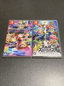 新品 Switch マリオカート8デラックス 大乱闘スマッシュブラザーズSPECIAL 2本セット