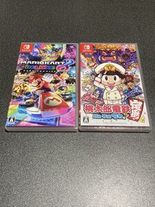 新品 Switch マリオカート8デラックス 桃太郎電鉄 2本セット