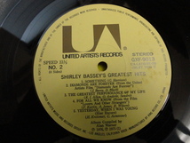 Shirley Bassey - Shirley Bassey's Greatest Hits 見開きジャケット仕様 2枚組 LP 名盤SOUL VOCAL_画像5