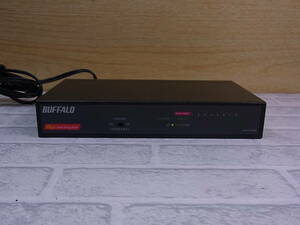 *J/349* Buffalo BUFFALO*8 port switching hub *LSW4-GT-8NS/BK(C1)* Junk 