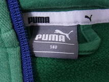 ◎J/411●プーマ PUMA☆ジップアップパーカー☆サイズ：160☆中古品_画像2