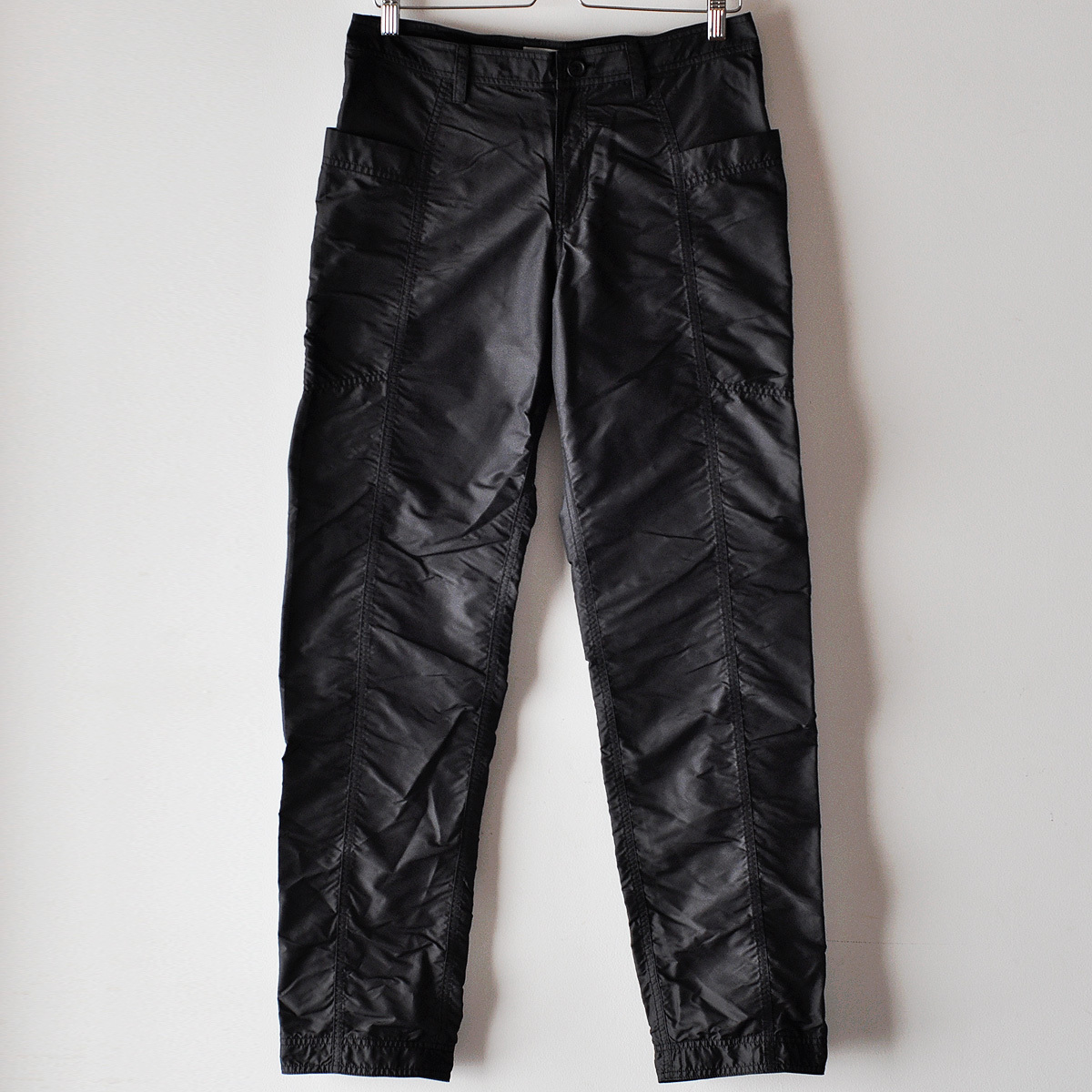 最終決算 ISSEI MIYAKE 黒レザーパンツ comunidadaledar.org