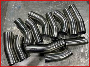  profit set goods free shipping * one-off * for repair *76.3φ/1.5 millimeter stainless steel bending . pipe (798)