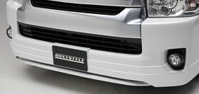 BOXYSTYLE/ボクシースタイル【フロントハーフスポイラー（タイプ4）】200系ハイエース4型（ワイドボディ専用）