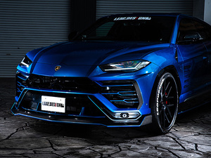 LEAP DESIGN/リープデザイン【フロントリップスポイラー※カーボン】ランボルギーニ ウルス（LAMBORGHINI URUS)