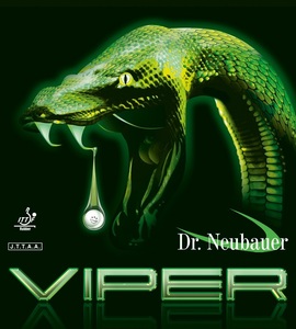 [卓球]VIPER(バイパー) 黒・OX Dr.Neubauer(ドクトル・ノイバウア）