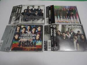 送料無料★三代目 J Soul Brothers CD+DVD 4枚 On your Mark SPARK